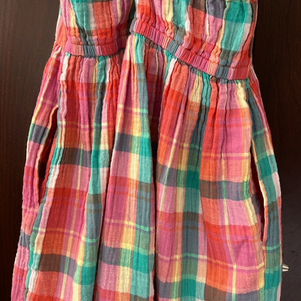 EUC Colorful Cat and Jack girls Easter dress - size 10-12 Large - Picture 7 of 12